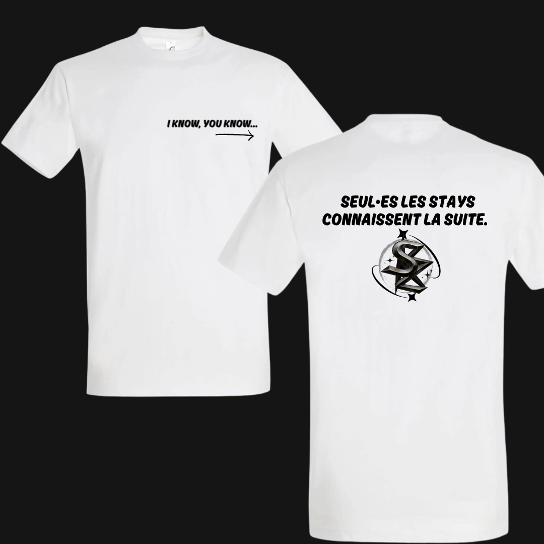 T-shirt – “I KNOW, YOU KNOW..” EPUISÉ