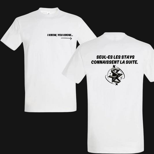T-shirt – “I KNOW, YOU KNOW..” EPUISÉ